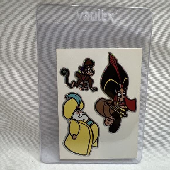 Disney Aladdin Jasmine Vending Machine Sticker Prism 1990's Vintage Rare - Picture 3 of 3